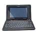 Alldaymall(TM) 7" Tablet Faux Leather Carrying Case with USB Keyboard (Black)