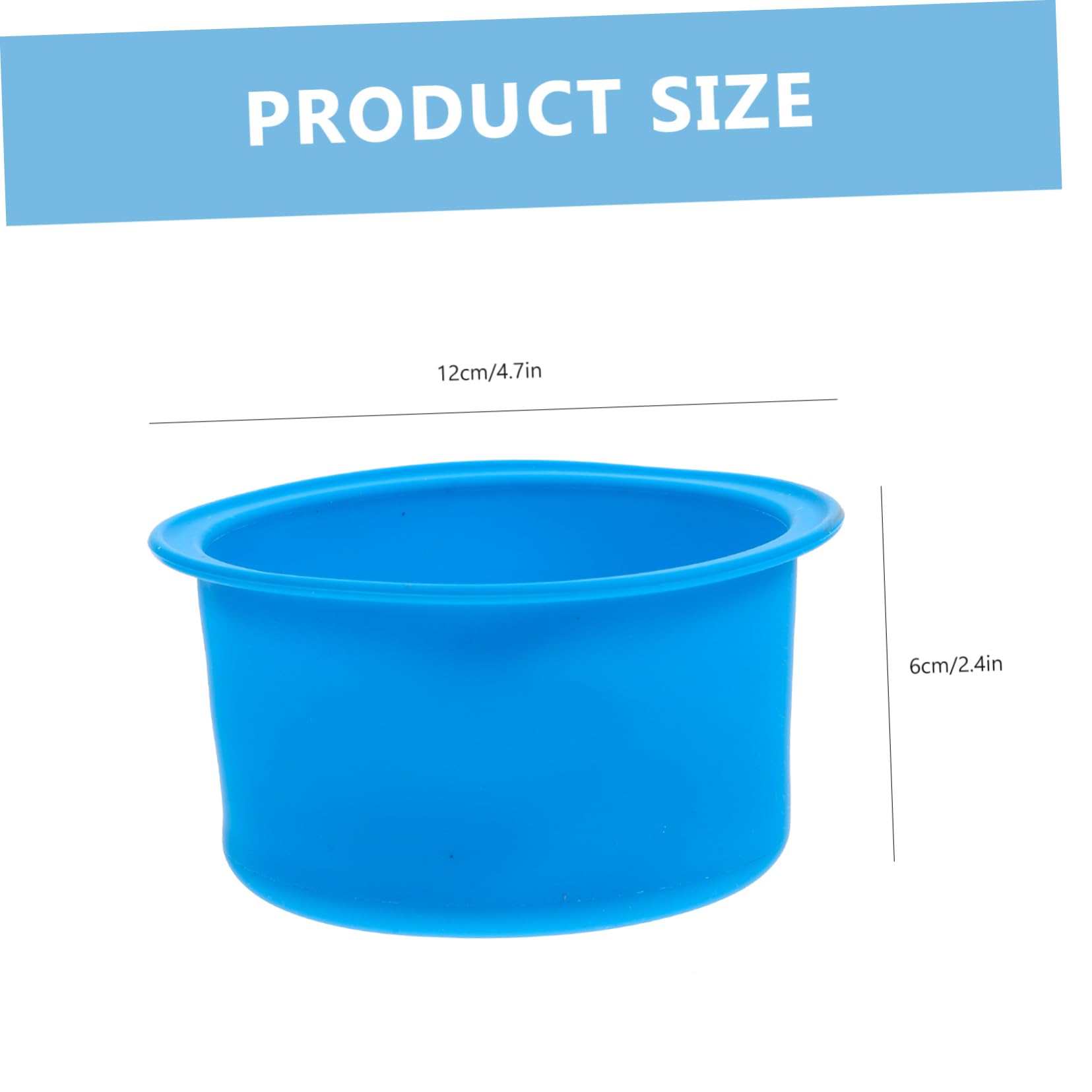 FRCOLOR 5pezzi Ciotola Silicone Per Fusione Della Cera Antiaderente e Facile Da Pulire Per Macchine Riscaldanti Per Cera Perfetta Per Uso Domestico e Saloni Di Bellezza
