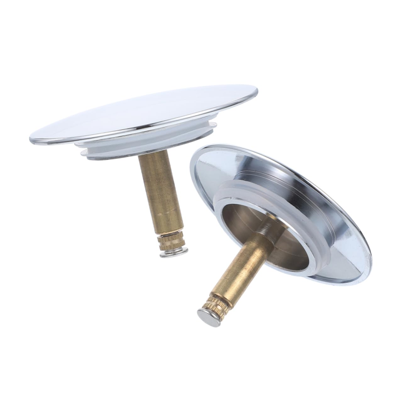 Tapón de Drenaje de Bañera 2 Piezas de Cobre para Baño