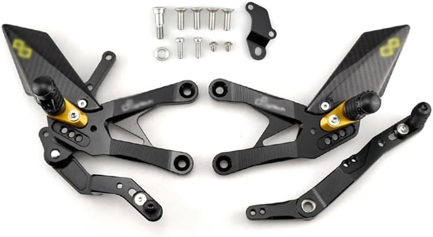 Motorbike Shift Lever for YZF-R1 2015-2022 Rear Sets Heighten Pedal Adjustable Rearsets FootPegs Shift Lever Brake Kit