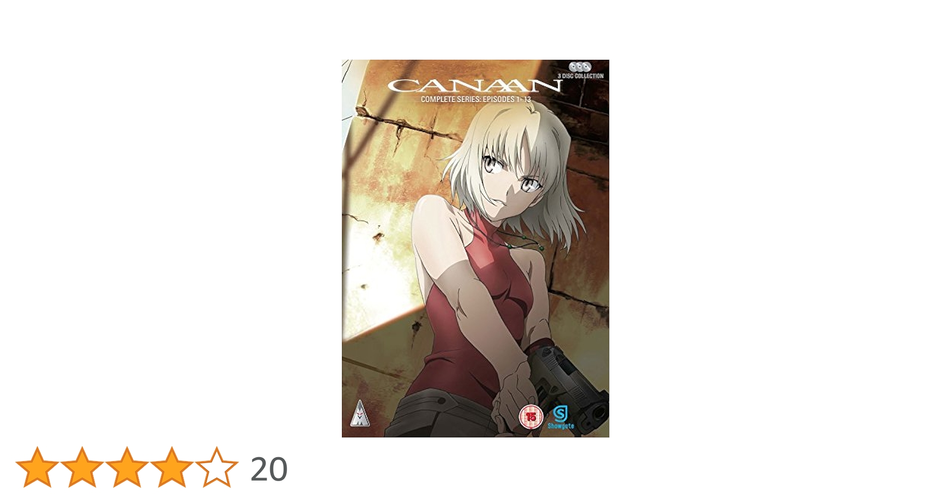 Amazon.co.jp: CANAAN コンプリート DVD-BOX (全13話) アニメ