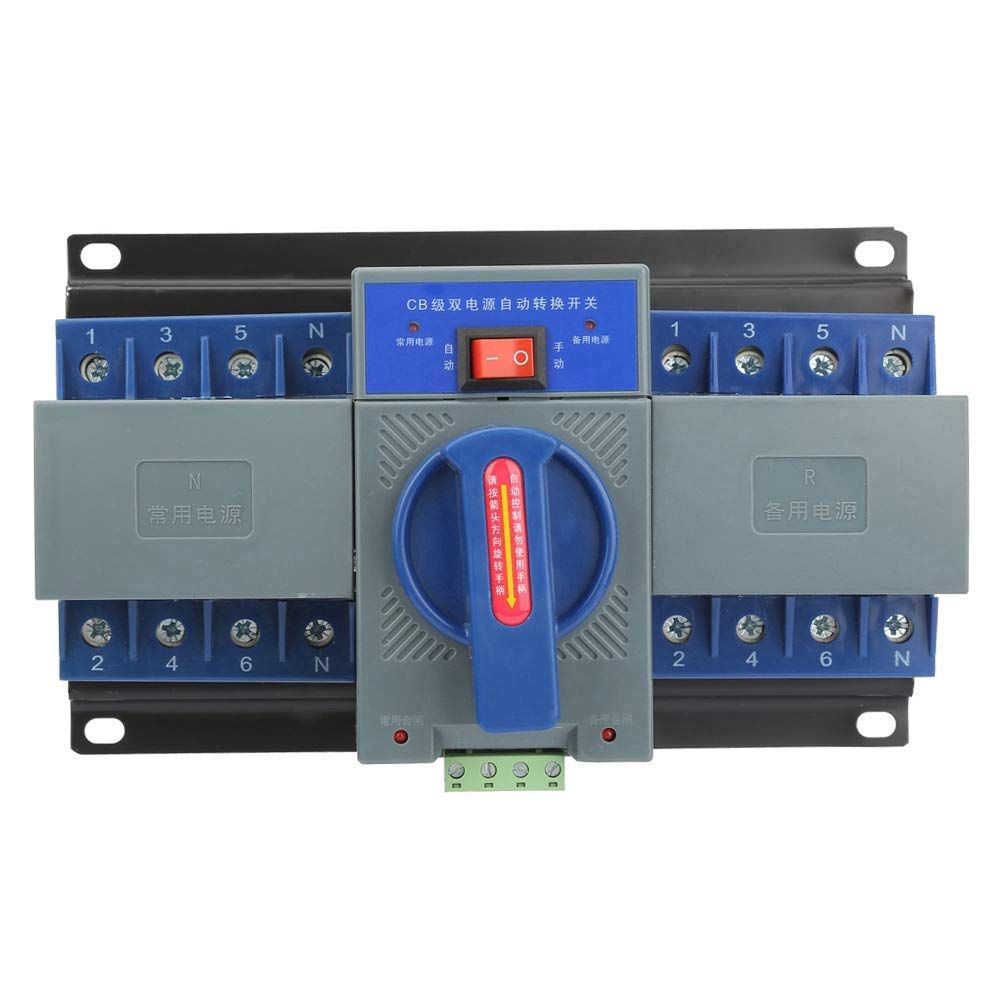 Buy 400V 63A 4P Dual Power Automatic Transfer Switch Circuit Breaker