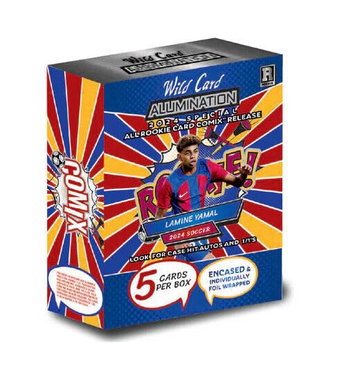 Amazon.com: 2024 Wild Card Alumination Lamine Yamal Rookie Comix