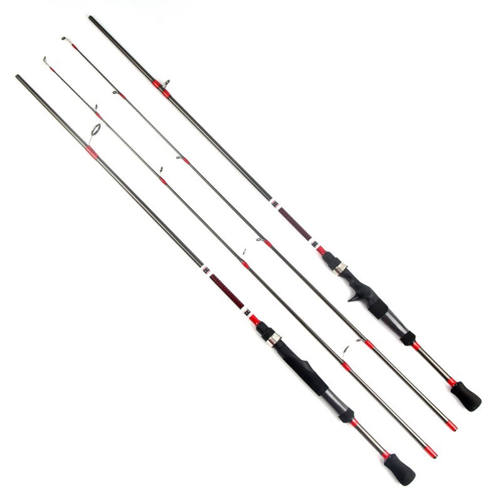 JINGYAN Wędki New Spinning Rod 1.8m 3-21g Weight Ultralight Rods 6-15LB Line Ultra Light Fishing