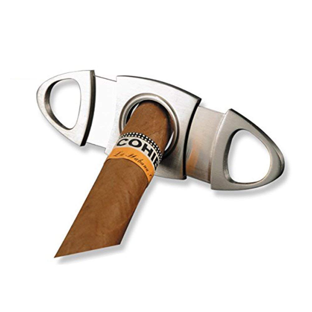 KANABEE Cigar Cutter Stainless Steel Double Blade Guillotine Scissors for Most Size of Cigars (B0BG852K3V) Amazon Price History, Amazon Price Tracker