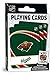 Masterpieces Officially Licensed NHL Minnesota Wild Playing Cards - 54 Card Deck for Adults