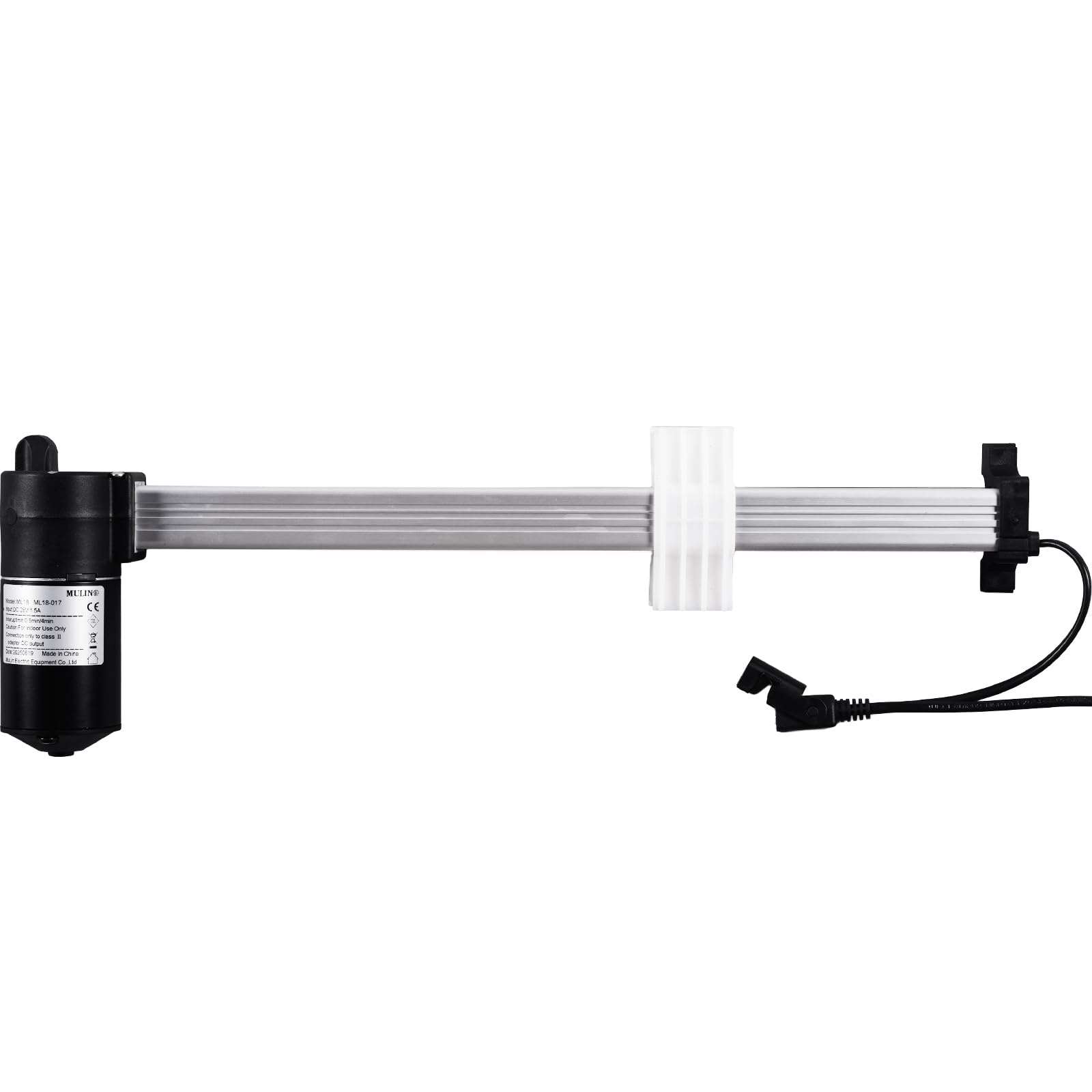 Mulin Power Recliner Motor Replacement with Cord, Model ML18-017 ML18D06 Linear Actuator for Sofa Lift Chair Couch Massage Seat Bed/Same as ML18-021 & ML18-034 & ML8-174, Aluminum