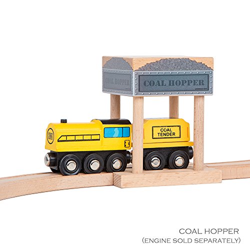 Water Tower, Coal Hopper, Diesel Fuel Station Combo Pack for Wooden Railway Compatible with Thomas, Chuggington, Brio - Thumbnail 4