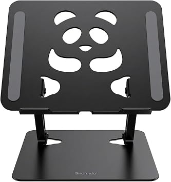 Stable Laptop Stand for Desk Fit for 10-15.6 Laptops, Black
