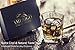 ???? ????: Exclusive Whiskey Stones Gift Set - High Cooling Technology - Reusable Ice Cubes - Stainless Steel Whisky Rocks - Whiskey Gifts for Men - Regalos para Hombre - Coasters + Ice Tongs