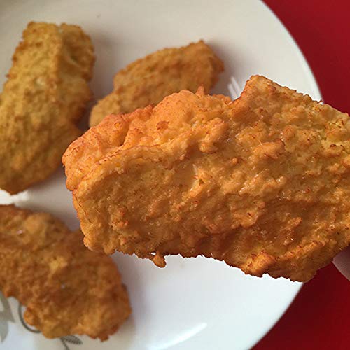 HT 7PCS Artificial Fried Chicken Simulated Model Lifelike Fake Fried Chicken Home Party Market Display Kids Toy Kitchen Decoration Photography Props (Chicken Wings)