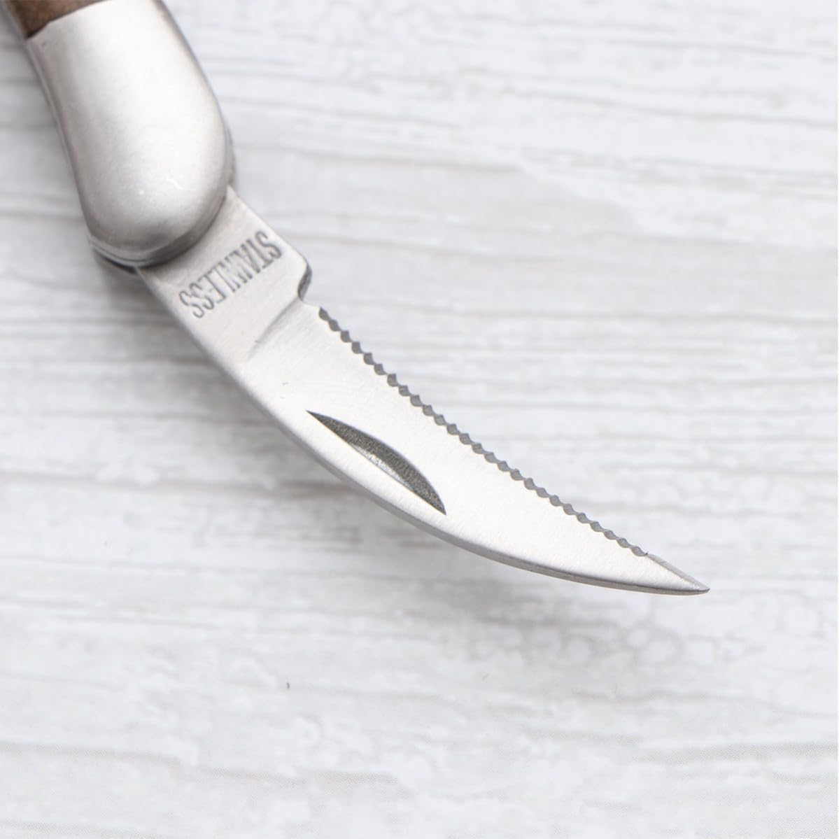 Waiter Corkscrew Wine Opener Stainless Steel Wooden Handle