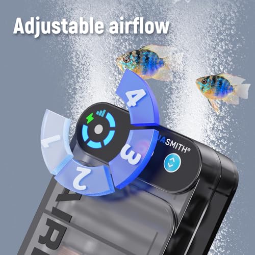 Image of Live Bait Aerator,Ultra-Long Battery Life,Rechargeable Aquarium Air Pump 3w /24GPH(1800mAh Single Hole) IPX4 Magnetic Charging Design,Suitable for Fishing Enthusiasts,with Hose and Stone