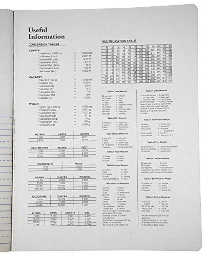 School-Smart-1335763-Stiff-PictureStory-Composition-Book-100-Sheets-9-34-x-7-12-Inches