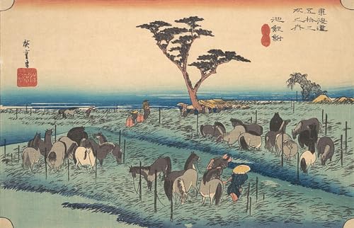 Tableaux Chiriu Ando Hiroshige deco murale poster animaux pour grand espace