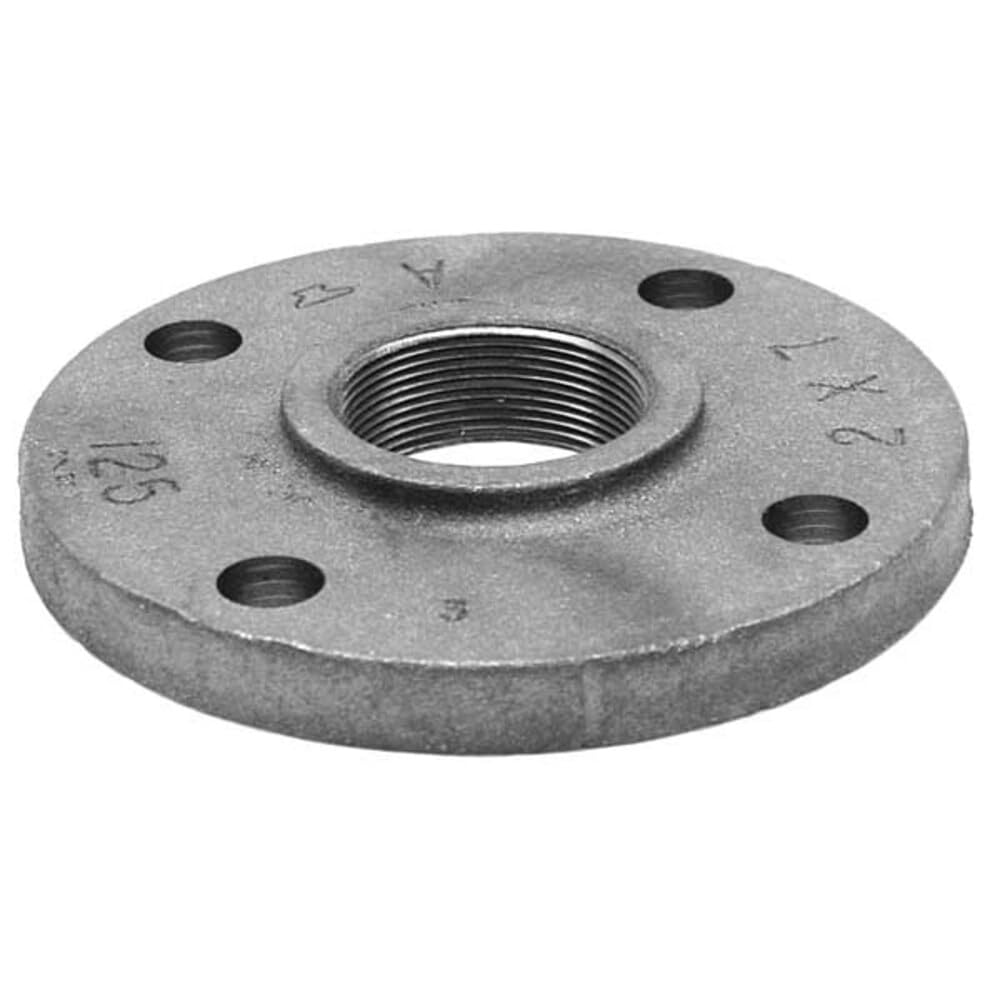 Anvil International 0308007400 - Brida reductora de hierro fundido y rosca perforada, 3,81 cm x 17,78 cm, color negro