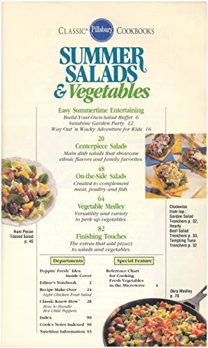 Pillsbury Classic #137: Summer Salads & Vegetables B000GRAB4M Book Cover