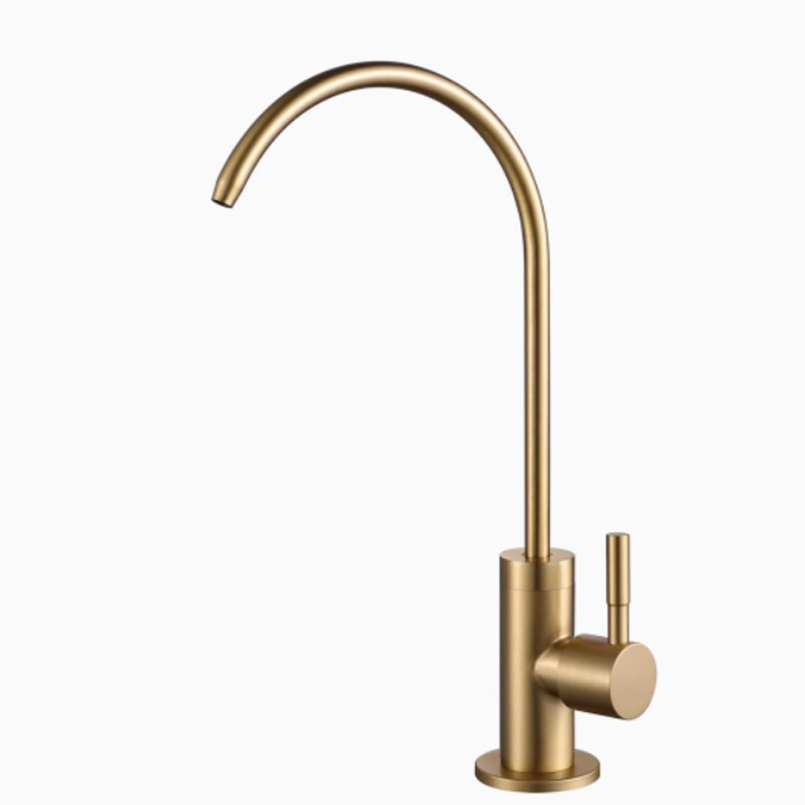 Grifo de cocina con doble salida de agua pura y acero inoxidable 7
