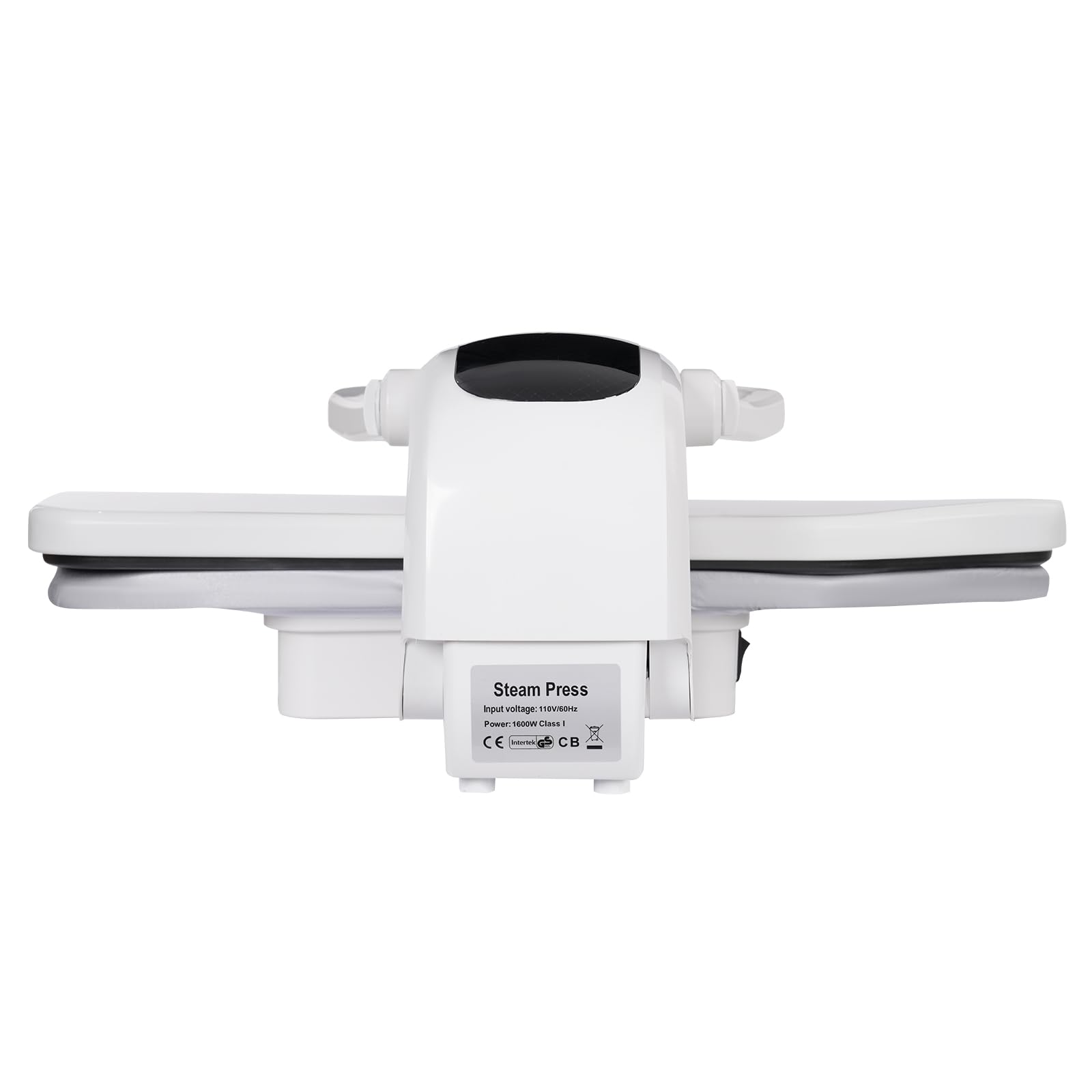 Intelligent Steam Press,1600W Digital Steam Press with Multiple Fabric Settings Spray Bottle & Pressing Cushion Steam Iron Press with Touch Screen for Ironing Clothes, Sheets & Fabrics