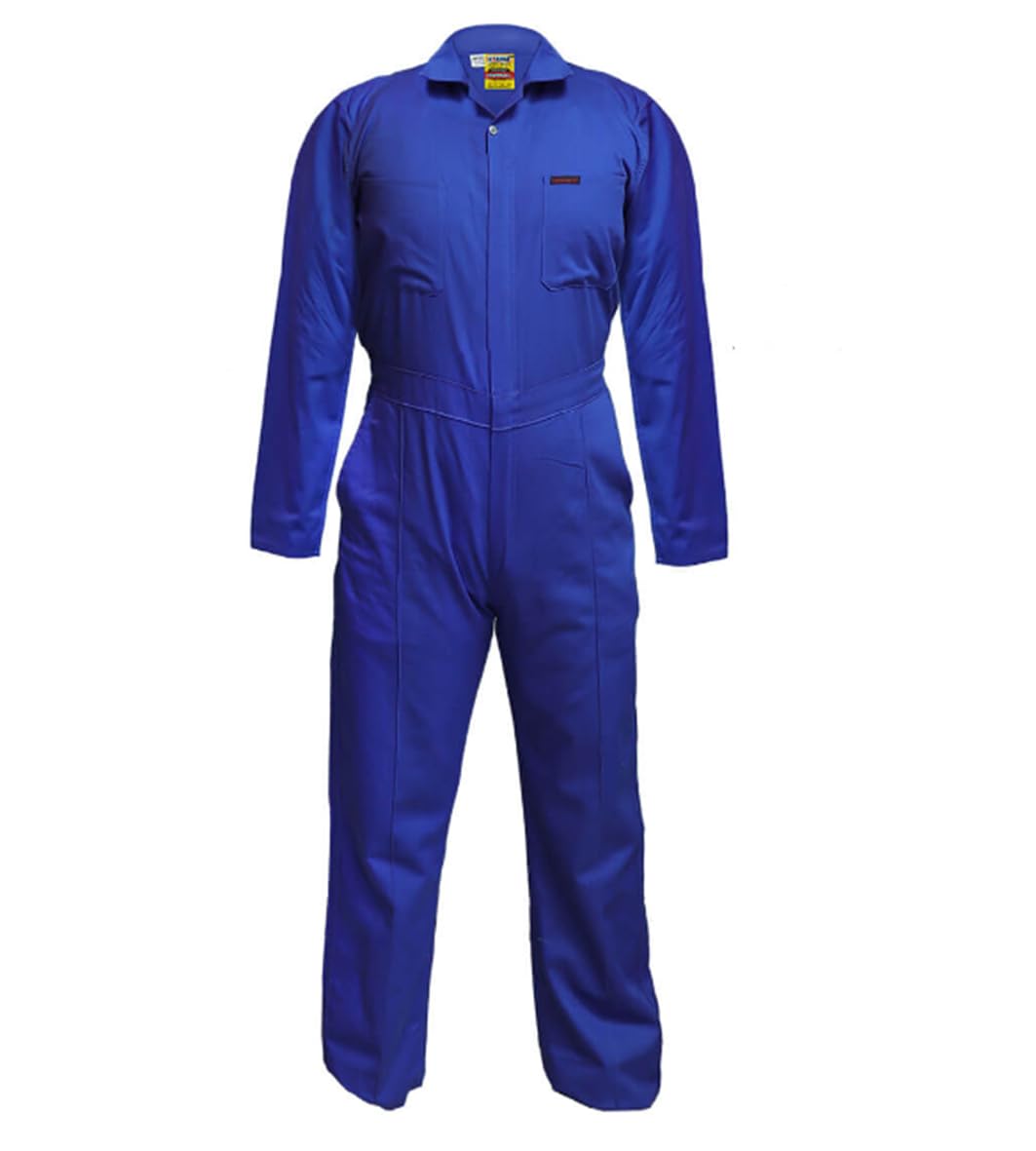 GenericCotton Coverall, Blue (size-S), Workers, Unisex, Coverall