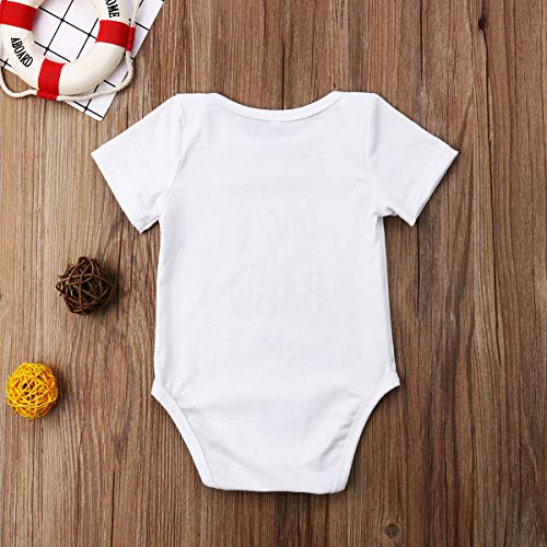 Image of MAINESAKA Newborn Baby GOT My Mind ON My Mommy Paws Funny Bodysuits Rompers Outfits Grey White 0-18M