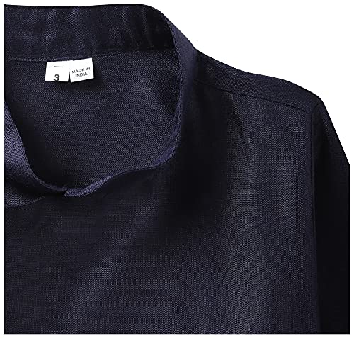 Image of Little Mafia By Aarika Boy's Regular Tunic Shirt (KP LC-01 Blue 3)