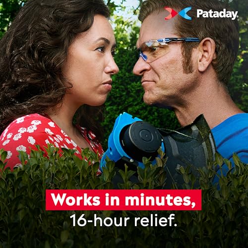 pataday once daily relief allergy eye drops by alcon for eye allergy itch relief 25 ml pack of 1