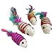 Tresse Griffoir - TOOGOO(R) Jouet Souris Tresse Griffoir pour Chat Multicolore