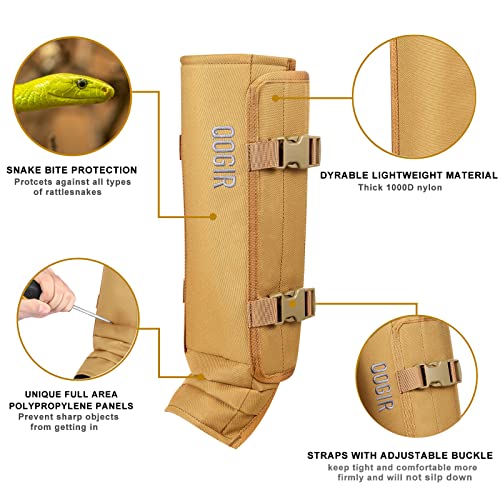 QOGIR Ghette a Serpente per la Caccia: Protezioni