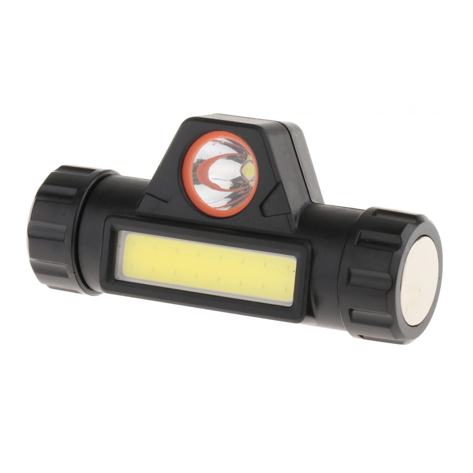 Colcolo Faro para casco de soldadura, linterna con soporte, luz de trabajo recargable, luz fuerte, vista panorámica, soporte para cabeza multifuncional