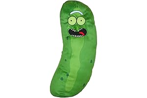 Pickle Rick and Morty Adult Swim Super Soft Plush Cuddle Pillow Buddy