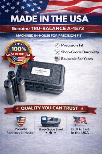 Image of TRU-BALANCE A-1573 Wheel Centering Tool Set for Semi Trucks, Drive & Steer Axles, Eliminates Vibration & Uneven Tire Wear