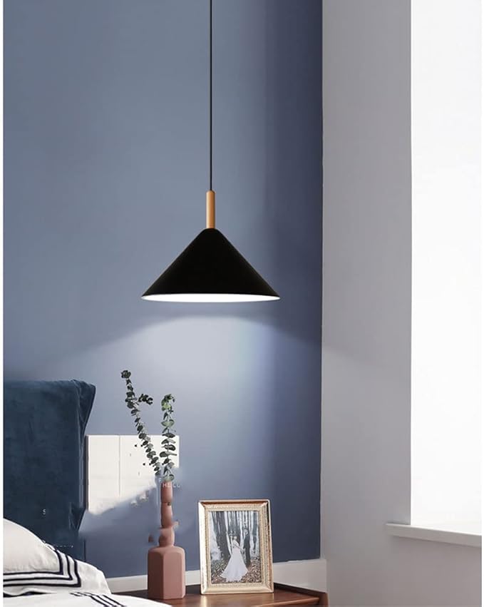 CHENKUI CHENKUI Moderne Kroonluchter, Kegelvormige Lampenkap In Eenvoudige Stijl E27/E26 Basis Hanglamp In Restaurantstijl Moderne Stijl Slaapkamer Decoratie Lamp Armaturen voor Woonkamer, Keukeneiland, Hotel photo 2