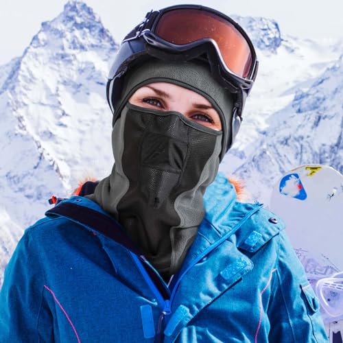 Image of Balaclava Winter Ski Face Mask Breathable Windproof Thermal for Motorcycle Riding Cycling in Cold Weather