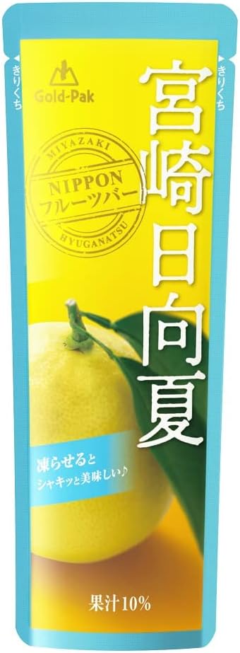 1本54円！【タイムセール】ゴールドパック 宮崎日向夏 80g ×20本が激安特価！