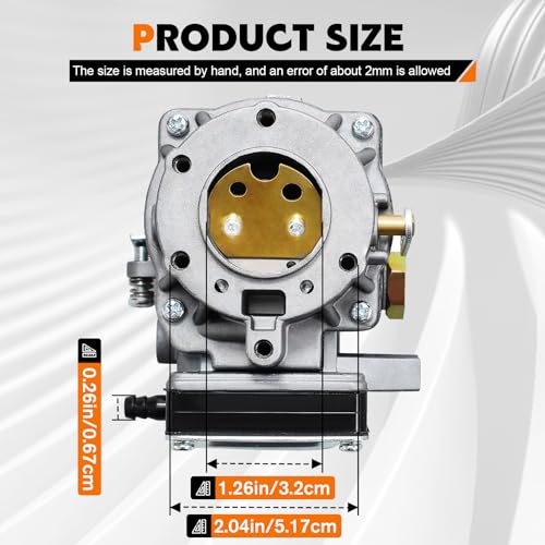 693480 Carburetor for 42a707 693479 694056 42E707 422707 499306 499307 495181 495026 491429 499305 for Craftsman 19.5 hp LT1000 917270821 V-Twin by Motofoal - Image 4