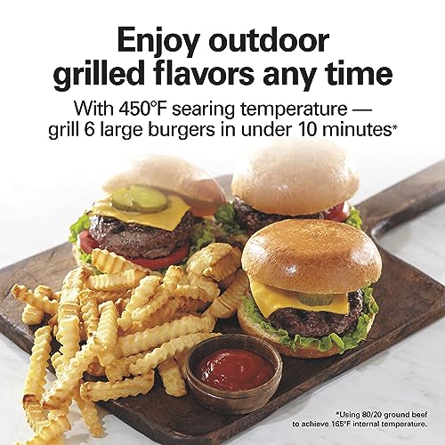 Hamilton Beach Sure-Crisp® Air Fry & Grilling Oven, 6 Slice Capacity, Stainless Steel Exterior, R31395 (Renewed) by Hamilton Beach - Used condition - Image 3