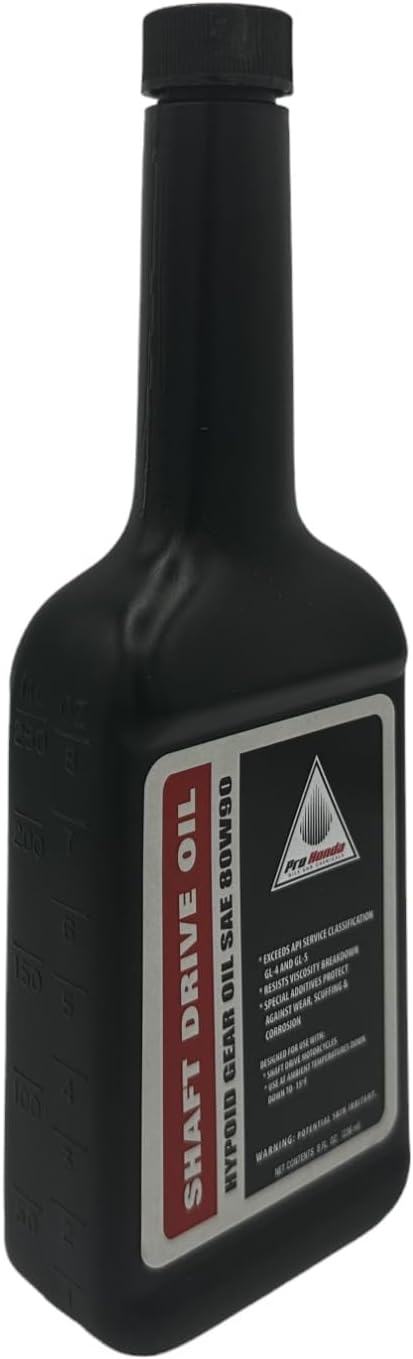 Cyclemax Two Pack compatible with Honda 8oz Shaft Drive Oil 08208-0080 Contains Two Bottles and a Funnel