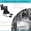 Motorcycle Helmet Lock Anti-Theft Locks Helmets Holder for Harley Sportster S RH1250S 2021-2024/ Nightster RH975 2022-2024, Anti Theft Helmet Safety Lock, Keys 2PC (Black)
