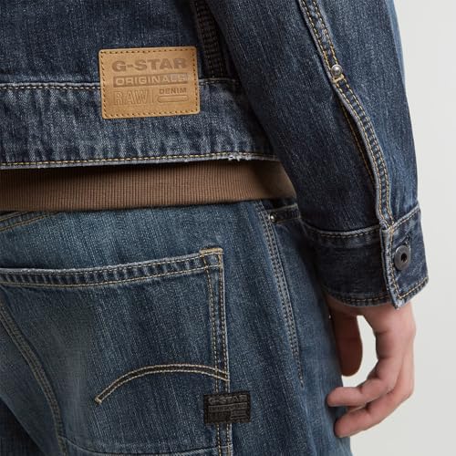 G-Star Men's Dakota Jacket Blau (Worn In Broken Cloud D23593-D762-G793) XS – Ansicht 6