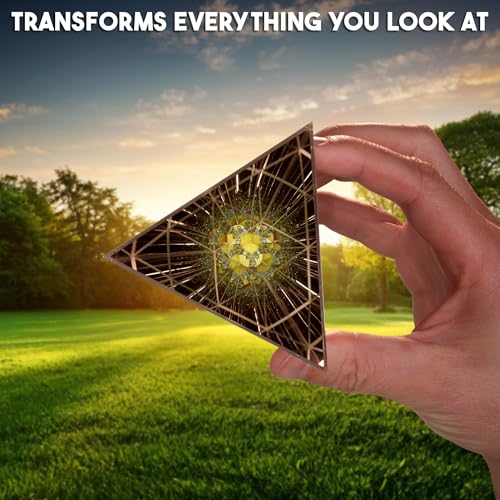 VAT19 The Original Kaleido-Sphere – A Modern take on The Classic Kaleidoscope, Mirrored Tetrahedron by VAT19 - Used condition - US$23.74