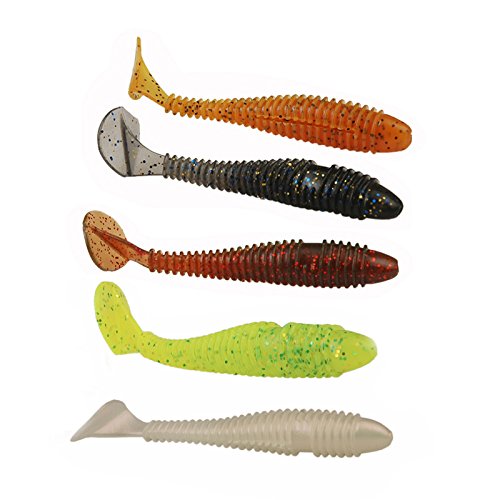 Buy Generic Orange Pesca Artificial Lure 28pcs/lot 7.5cm 3g Wobbler Grub Swimming Lure