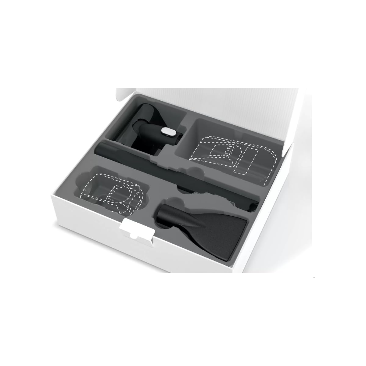 Bosch Zubehör-Set BHZUKIT, geeignet für alle kabellosen Unlimited Akku-Staubsauger, Mini-Turbo-Düse, Matratzendüse, extra Lange Fugendüse, praktische Aufbewahrungsbox, schwarz