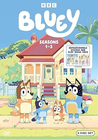 Bluey シーズン1 & 2 + シーズン3 DVDセット Bluey - Seasons 1-3 : various, various: Amazon.sg: Movies and TV