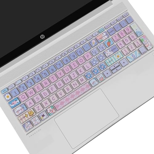 Protectores de teclado de silicona para HP ProBook 15.6" miniatura 1