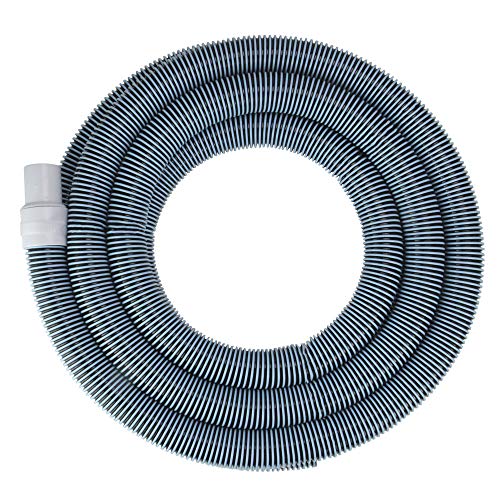 Pool Central Blue and Black Extruded EVA In Ground Swimming Pool Vacuum Hose 25' x 1.5
