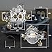 2 Barrel Carburetor Carb 2100 2150 For Ford 289/302/351cu & Jeep Engines with Electric Choke, Mounting Gasket.Replaces Motorcraft 2150 Carburetor - 302 Carburetor Replacement