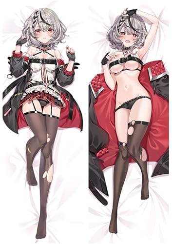 沙花叉クロヱ 抱き枕カバー 160 cm x 50 cm 2wayトリコット ホロライブ 抱き枕カバー 同人グッズ アニメ ゲーム アダルト エロ 全裸 18禁