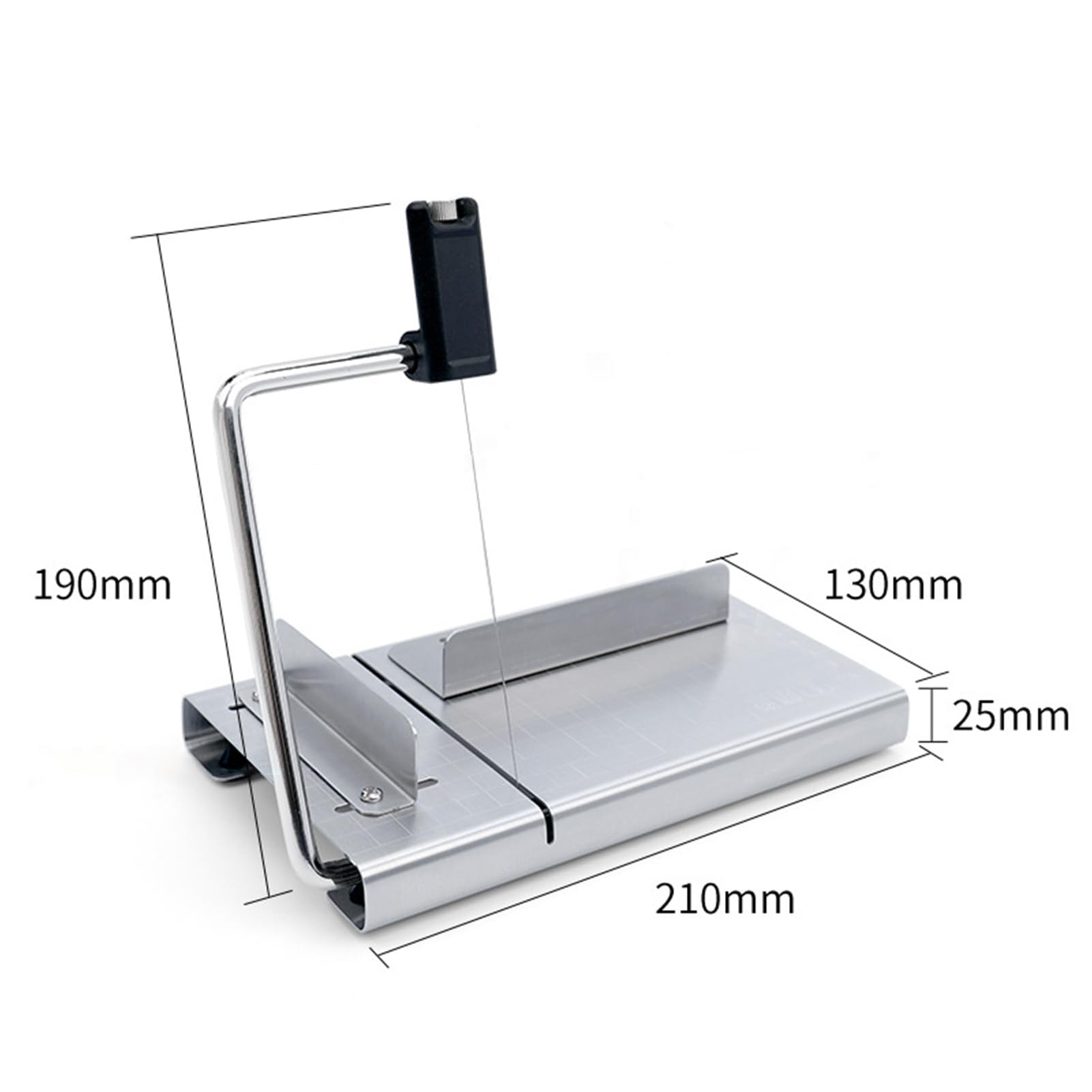 Soap Cutter Machine, Hand-Made Soap Cutter - Stainless Steel Soap Cutters With Scale For Soap Making Loaf Slicer - Soap Cutters For Soap Making, DIY Craft Soap, Candle Or Kitchen Butter Cheese