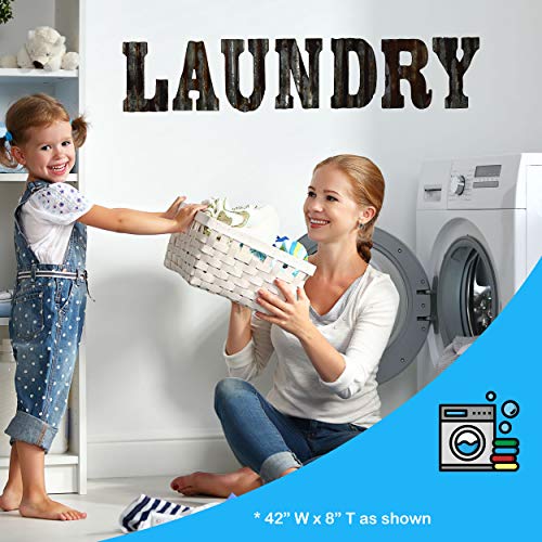 Custom Cut Decor 8'' Thin Rusty Galvanized Corrugated Metal Letter -S #TOP6